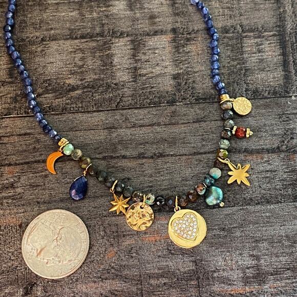 NEW Celestial Stone Charm Necklace - Picture 13 of 13